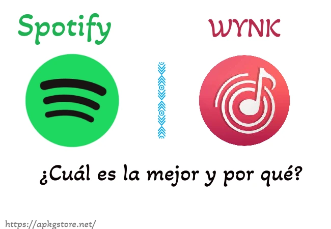 WYNK vs Spotify Comparación